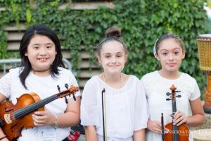 Violin Students at the Conservatory Lan Charter School